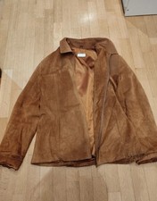 Giacca pelle scamosciata - pelle,
