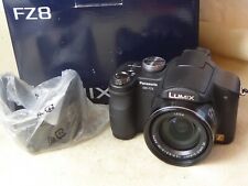 Panasonic Lumix DMC-FZ8 fotocamera digitale con batteria e cappuccio originale + tappo fwo