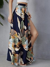 Gonna a vita Alta con stampa