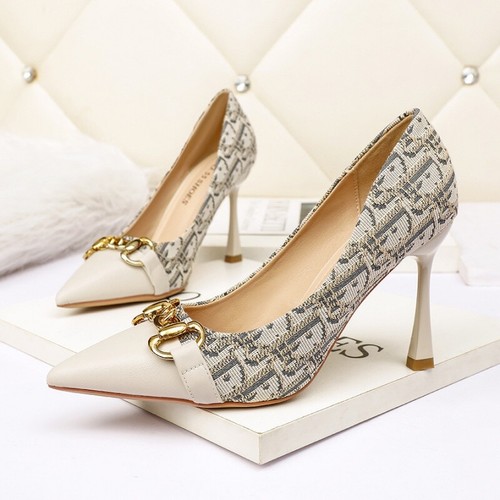 Decolte scarpe donna beige oro