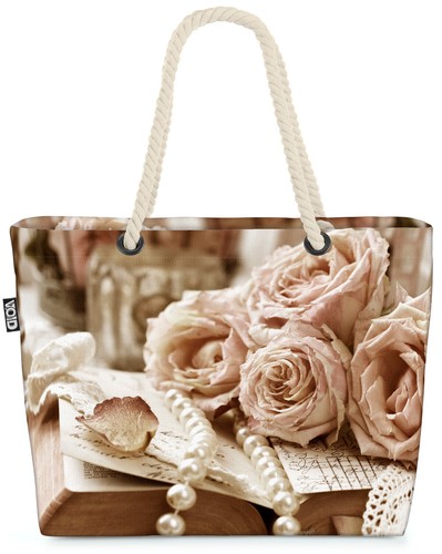 Borsa void vintage fiori libri - borsa,