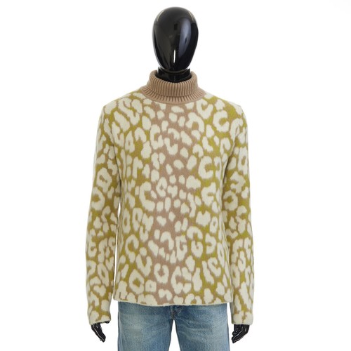 Maglione jacquard cashmere - jacquard, in