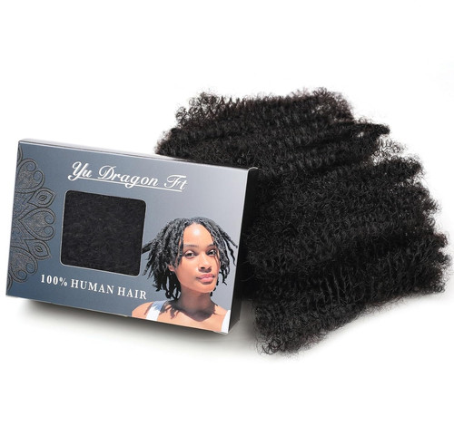Afro kinkys bulk human hair - afro,