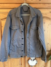 Giacca jeans denim grigio