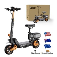 EScooter 1600W 50V 20.8AH Monopattino Elettrico Alta Velocità Facile da Piegare Adulti Equitazione