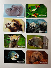 Lotto 8 Schede Telefoniche Animali per modo di dire - 2 bassa tiratura 535.000