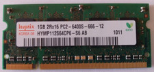 RAM 1GB per notebook HYNIX