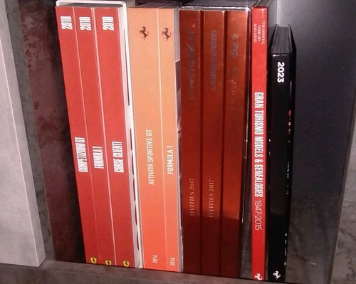 Ferrari books official - 17,