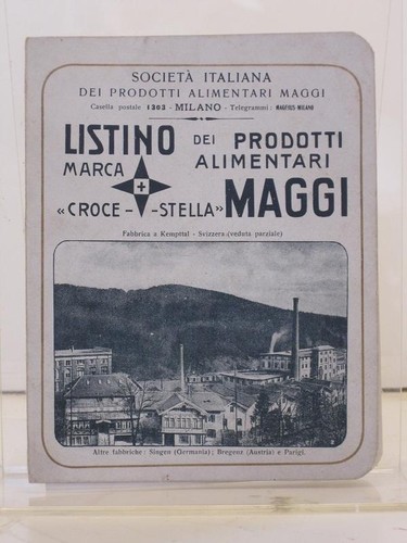 Listino dei prodotti