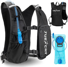 Ultraleggero Zaino Sci Bici Con 2L Vescica D'Acqua: Zaino Corsa Idratazione Donn