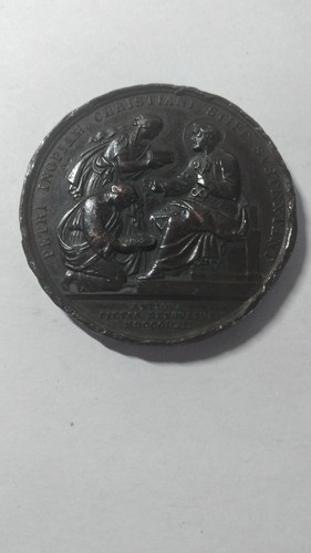 Medaglia papale pio obolo - papale, ix