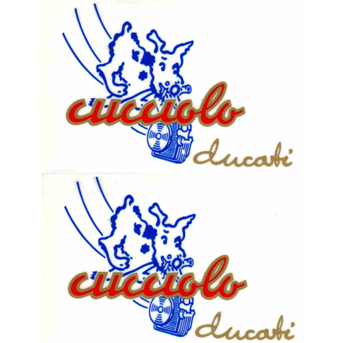 Ducati cucciolo decalcomania - cucciolo,