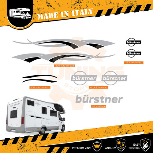 Decalcomania adesivi camper - adesivi,