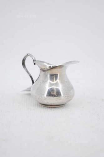 Lattiera argento 800liscia - argento,