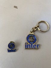 Portachiavi e spilla Inter