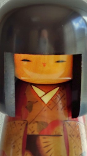 Bambola legno kokeshi - in,
