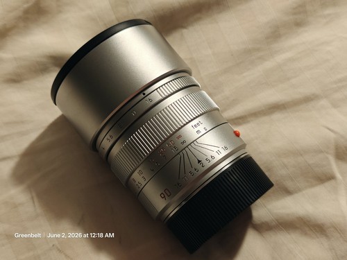 Leica summicron f - m, mm