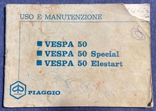 Libretto Vespa 50 special del