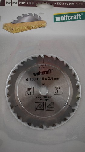 Wolfcraft lama per sega