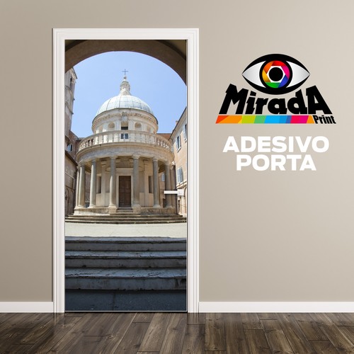 Porta adesiva wall sticker - adesiva,