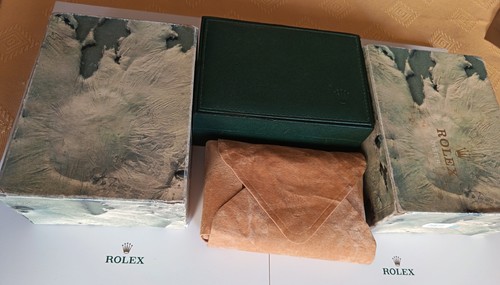 Rare genuine rolex box - rare,