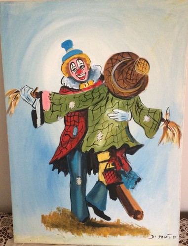 Quadro angelo santo con - santo,