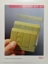 Opuscolo Leica Heerbrugg WILD GRM10 GIF 10-12 G1 373 F VIII 90 Svizzera ottimo