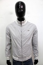 Bikkembergs Giubbotto Taglia 44 Uomo Giacca da Mezza Stagione Grigio Man Logo
