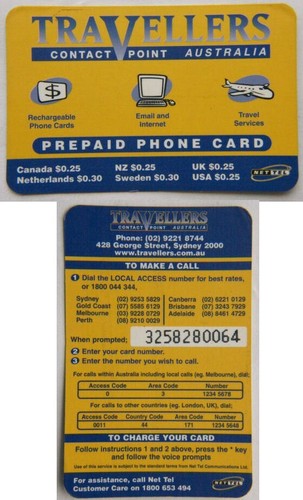 Australia phone card - australia,