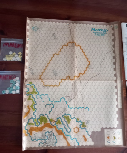 Marengo boardgame wargame - marengo, ,