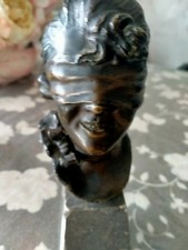 Aggetto Bronzo Dea Bendata Con