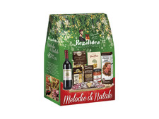 Regalidea Confezione regalo Melodie di Natale 8 pezzi cesto Natale 2025