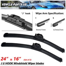Erasior front windshield - front, wiper