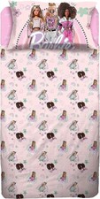 Completo Lenzuola Barbie Letto