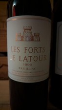 1Bt- Les Forts de Latour - Second vin de château Latour 1996