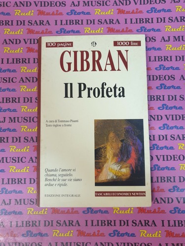 Book libro profeta gibran - book,