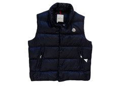 Gilet piumino MONCLER blu navy