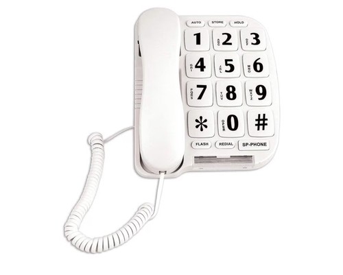 Jf11w telefono pulsante - jf11w, grande