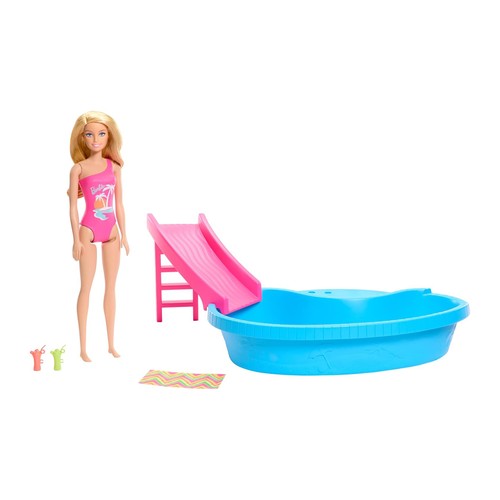 Barbie playset piscina - barbie,