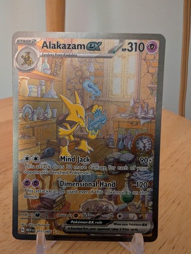 Alakazam full art 201 - ex,