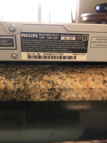 Philips dvp5140 2008 - philips, dvp5140/37