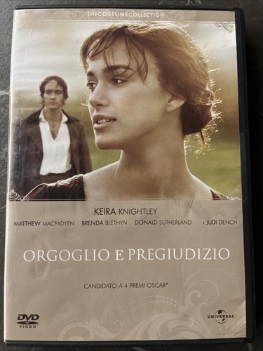 Orgoglio pregiudizio dvd - orgoglio,