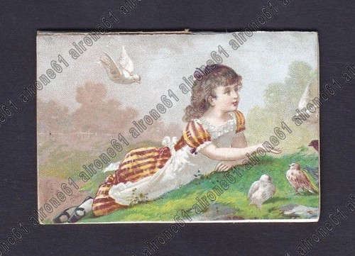 Calendarietto 1887 art nouveau - 1887,