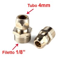 Raccordo ottone 1/8" filetto