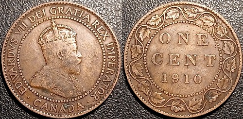 Canada edward vii cent 1910 - vii, 1
