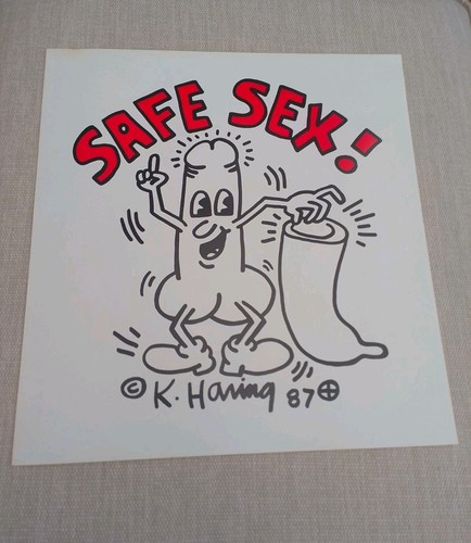 Keith haring litografia sesso - keith,