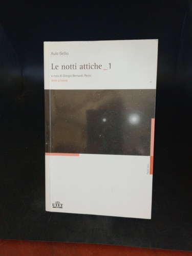Notti attiche testo latino - le,