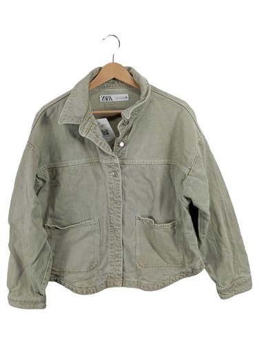 Zara giacca jeans - giacca, beige