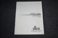 Manuale dbx 166xl - manuale,