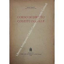 Corso di diritto costituzionale [Paperback] Barile Paolo